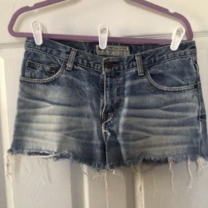 American Eagle light jean cutoffs, excellent condition